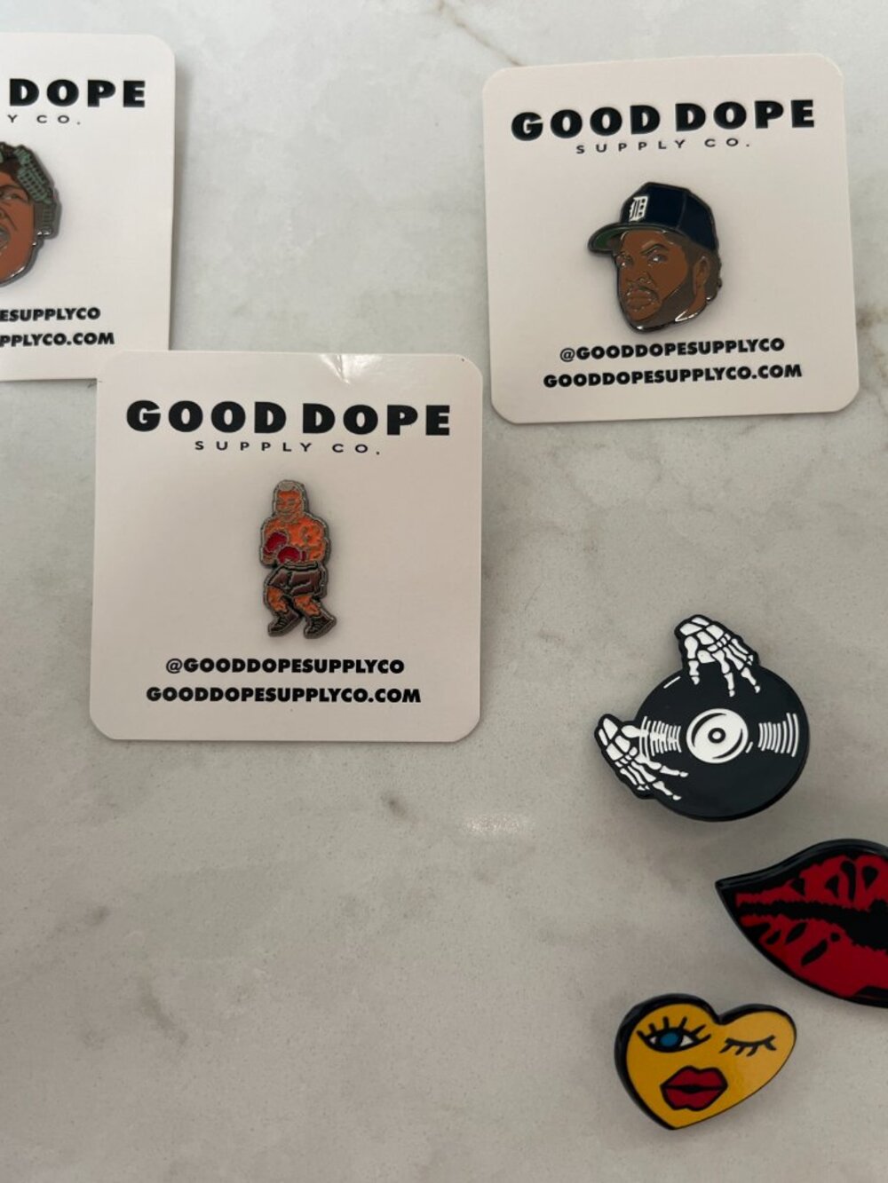 GOOD DOPE SUPPLY CO Hat Pins (3) with extras